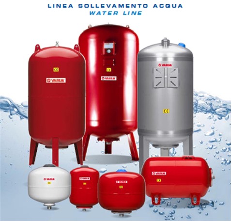 Bảng giá bình tích áp Varem italy mới nhất hiện nay
