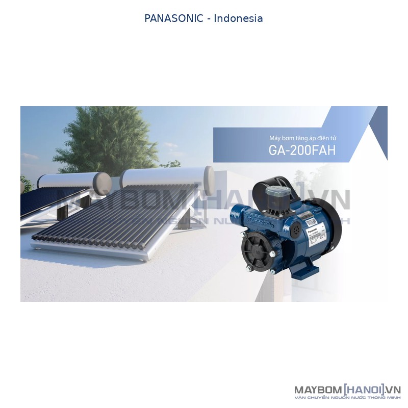 Máy bơm tăng áp điện tử Panasonic GA 200FAH (200w) 2