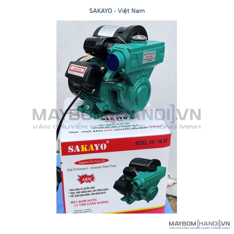 Máy bơm tăng áp điện tử Sakayo 100EA (100w) 2
