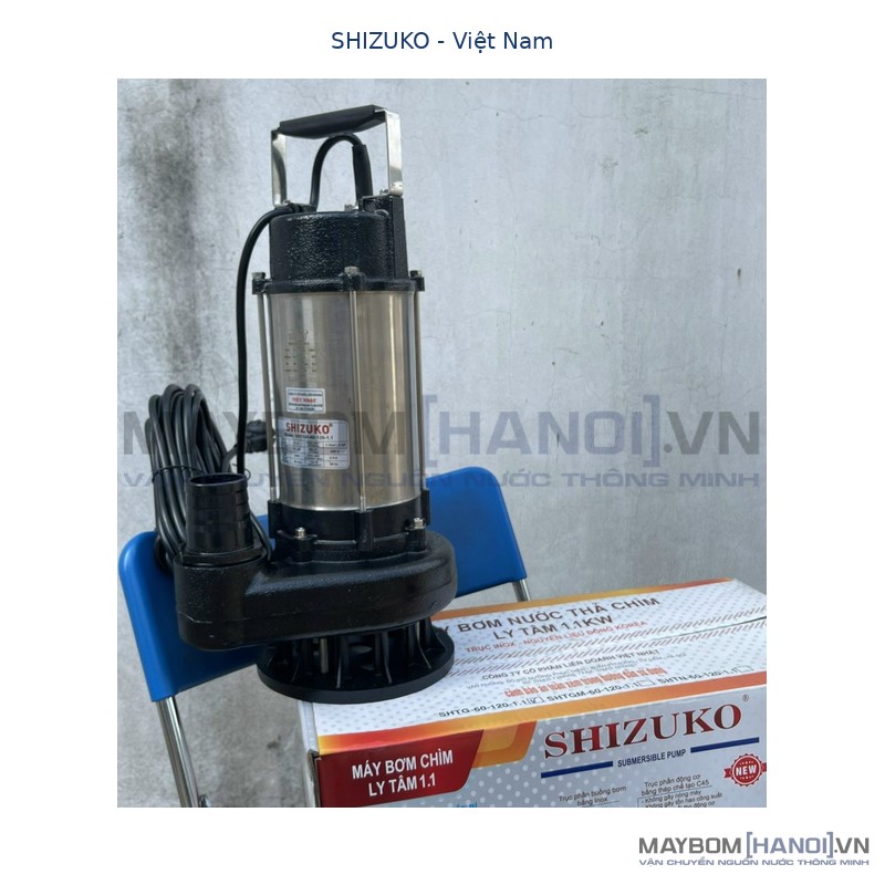 Máy bơm chìm nước thải Shizuko họng 76 (1.5kw) 3