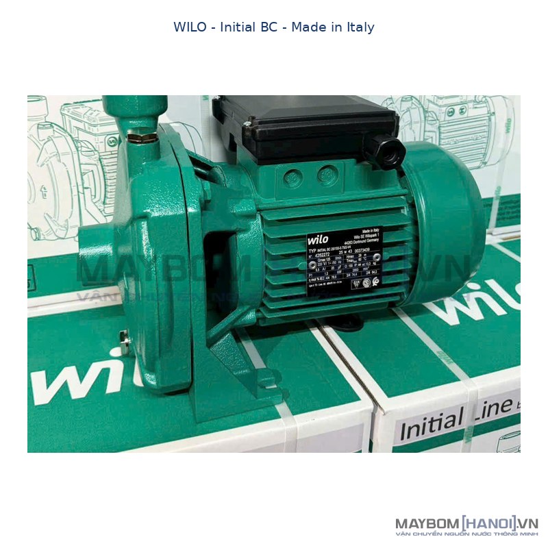 Máy bơm ly tâm cánh inox Wilo Initial BC 25/155-0.75/2-V4 (750w) 2