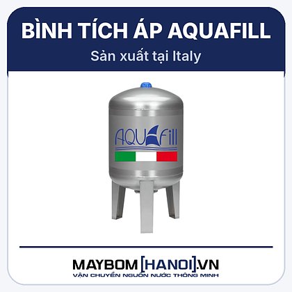 Bình tích áp Aquafill Italy vỏ inox