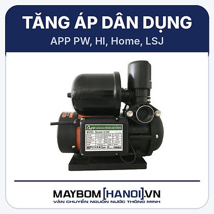 Máy bơm tăng áp dân dụng APP HI 200