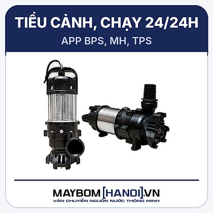 Máy bơm vận hành 24/24h APP MH