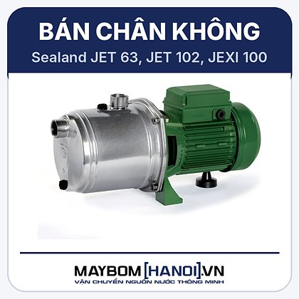 Máy bơm bán chân không đầu inox Sealand Jetxi 100