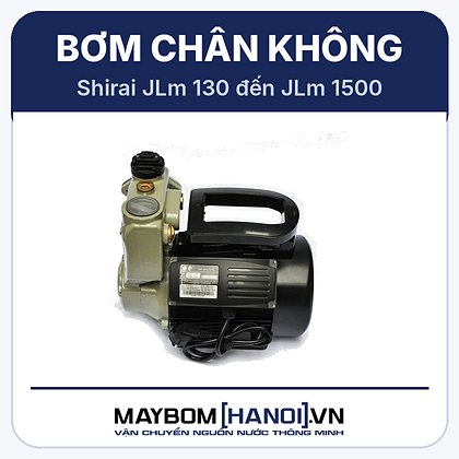 Máy bơm chân không Shirai JLm 300 Máy bơm chân không Shirai JLm 300