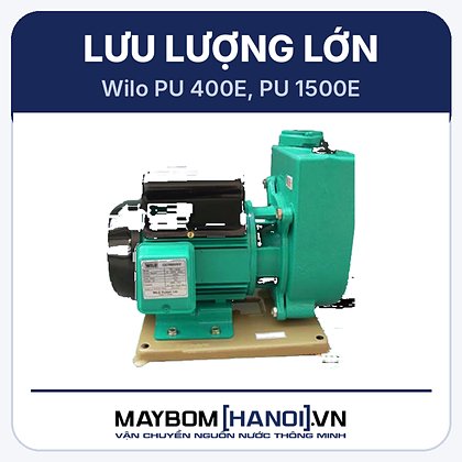 Lưu lượng lớn Wilo PU, PUS